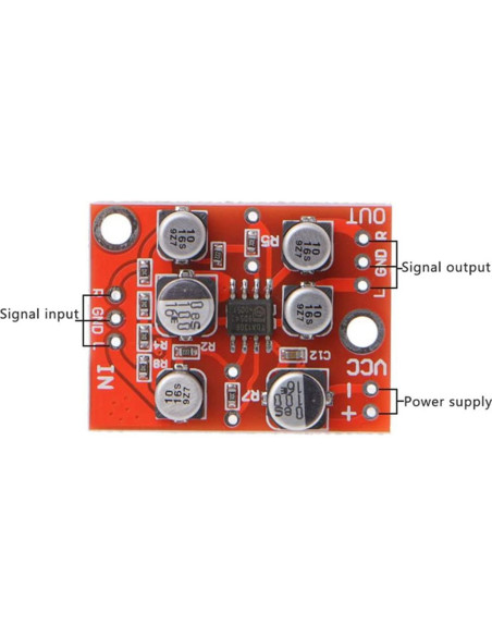 Placa Preamplificador Estéreo HiLetgo AD828 3 Piezas 33x25mm Placa Preamplificador Estéreo HiLetgo AD828 3 Piezas 33x25mm