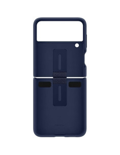 Funda de Silicona con Anillo Samsung Galaxy Z Flip3 - Azul Marino 2