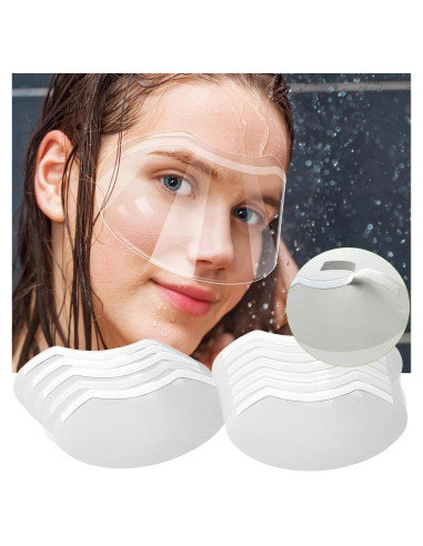 100 Protectores Faciales Desechables CLOEWCL para Ducha y Cirugía