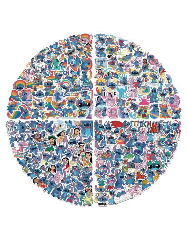 Pegatinas de Anime Byqone 200 Pcs Impermeables para Laptop