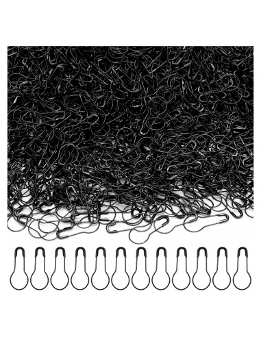Marcadores de Puntos de Ganchillo Ysleen 1500 Pcs Negro