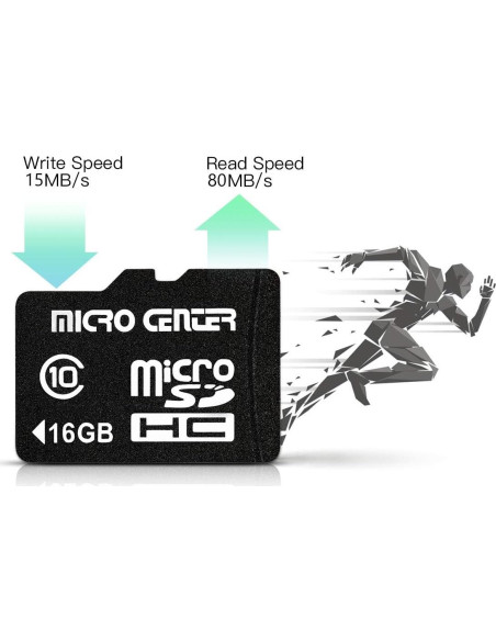 Micro SDHC 16GB Clase 10 Inland - 5 Paquete con Adaptador Micro SDHC 16GB Clase 10 Inland - 5 Paquete con Adaptador