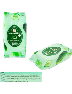 Toallitas Desmaquillantes Coreanas 180 Unidades - Colágeno, Pepino, Aloe Vera 2