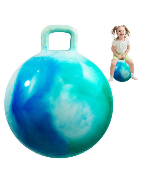 Bola Saltarina INPODAK 46 cm con Mango para Niños 3-6 Años Bola Saltarina INPODAK 46 cm con Mango para Niños 3-6 Años