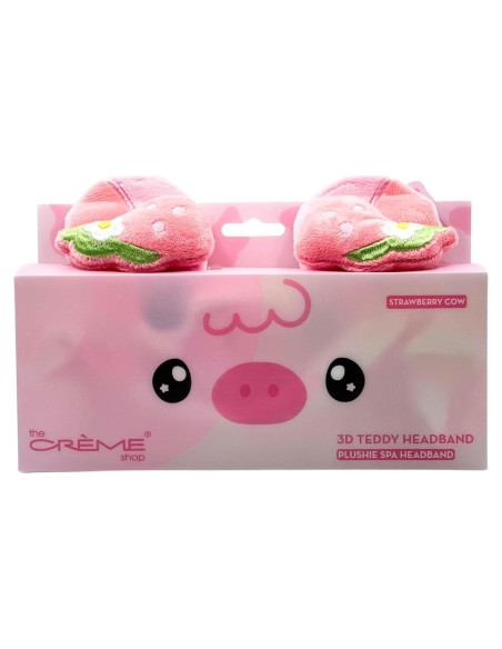 Diadema de Spa 3D La Tienda Crme Oso Vaca de Fresa Diadema de Spa 3D La Tienda Crme Oso Vaca de Fresa