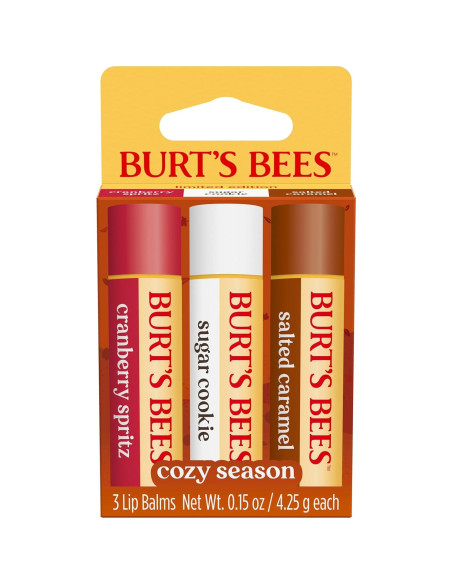 Conjunto de bálsamos labiales Burt's Bees 3 sabores 4.25 g Conjunto de bálsamos labiales Burt's Bees 3 sabores 4.25 g