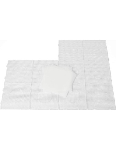 Tableros de Perlas Fusibles BANCHELLE 15x15 cm con 4 Papeles