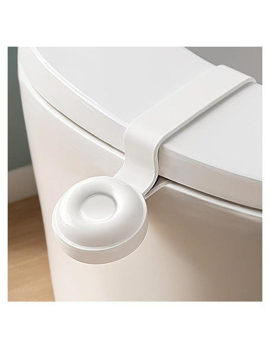 Mango de Asiento de Inodoro HIFEASTS Blanco Ergonomico