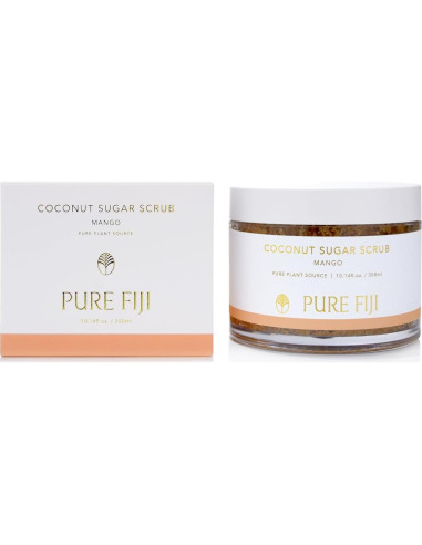 Exfoliante Natural de Azúcar de Coco Pure Fiji 300 ml - Mango