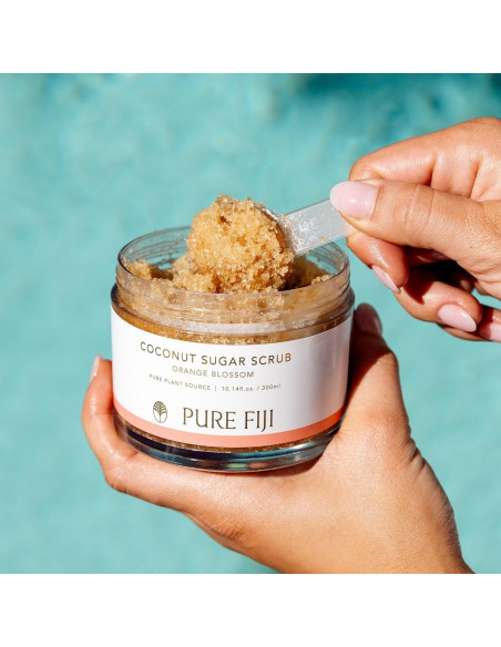 Exfoliante Natural de Azúcar de Coco Pure Fiji 300 ml - Mango Exfoliante Natural de Azúcar de Coco Pure Fiji 300 ml - Mango