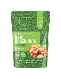 Nueces de Brasil Crudas 453g Premium Sin Sal - Saludables