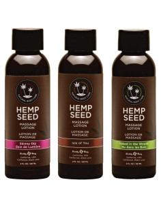 Set de Regalo Loción de Masaje Semilla de Cáñamo Earthly Body 2 oz
