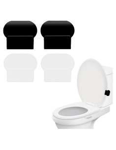 Elevador de Tapa de Inodoro OWMOSYX 4 Pcs Autoadhesivo