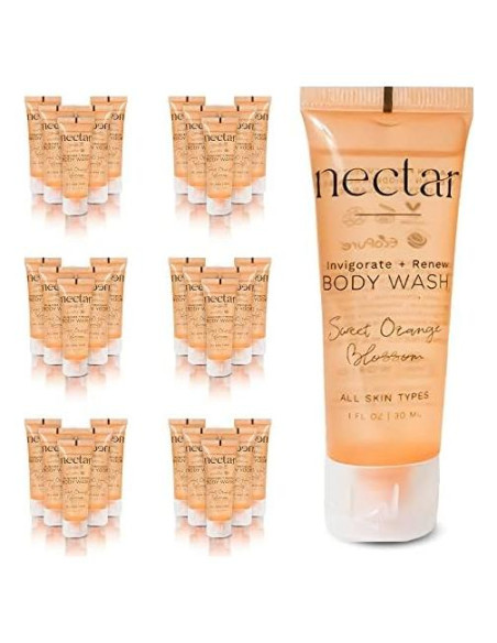 Jabón Corporal Nectar Flor de Naranja Dulce 29.57 ml - 25 Unidades Jabón Corporal Nectar Flor de Naranja Dulce 29.57 ml - 25 Unidades