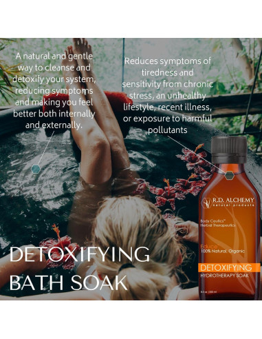 Baño Desintoxicante Orgánico RD Alchemy 240g - Hidroterapia Natural