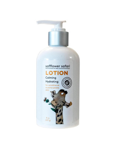 Loción Hidratante para Bebés Safflower Safari 236.6 ml Natural