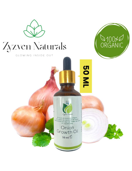 Aceite de Crecimiento de Cebolla Zyzven Naturals 50ml - Nutritivo para Cabello y Cuero Cabelludo Aceite de Crecimiento de Cebolla Zyzven Naturals 50ml - Nutritivo para Cabello y Cuero Cabelludo