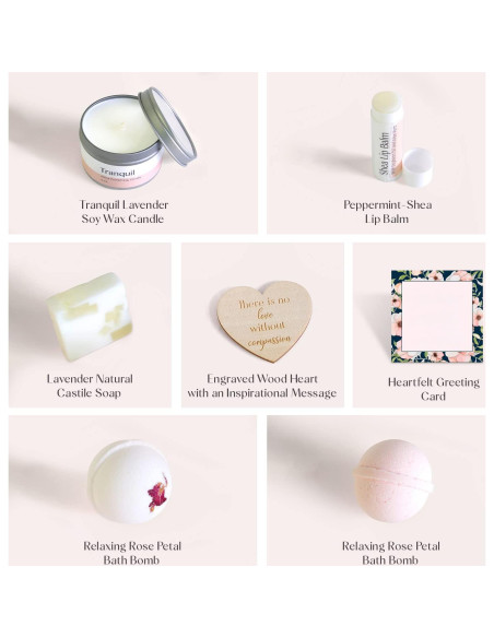 Kit de Spa para Mujeres Dear Ava - Cuidado Personal Orgánico Kit de Spa para Mujeres Dear Ava - Cuidado Personal Orgánico