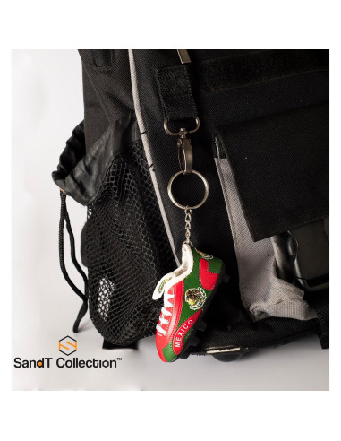 Llavero de Zapato de Fútbol SandT Collection México 7.62 cm