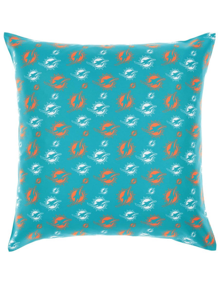 Set de 2 Fundas de Cojín FOCO NFL Miami Dolphins 45x45 cm Set de 2 Fundas de Cojín FOCO NFL Miami Dolphins 45x45 cm
