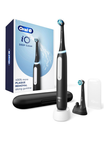 Cepillo de dientes eléctrico Oral-B iO G3.2Q6.2KD negro, 2 cabezales