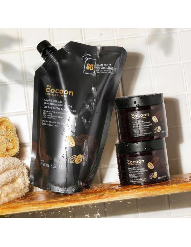 Exfoliante Corporal Cocoon Original Café 798 ml Vegano
