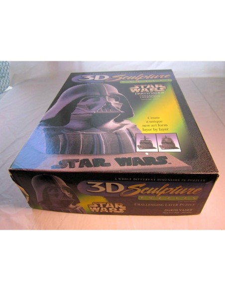 Rompecabezas 3D Darth Vader Hasbro 24.1 cm 144 capas Rompecabezas 3D Darth Vader Hasbro 24.1 cm 144 capas
