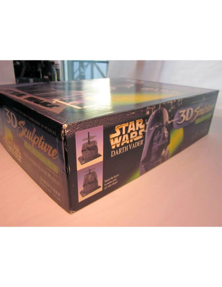 Rompecabezas 3D Darth Vader Hasbro 24.1 cm 144 capas Rompecabezas 3D Darth Vader Hasbro 24.1 cm 144 capas