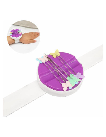 Soporte Magnético para Alfileres de Muñeca HONEYSEW Púrpura Soporte Magnético para Alfileres de Muñeca HONEYSEW Púrpura