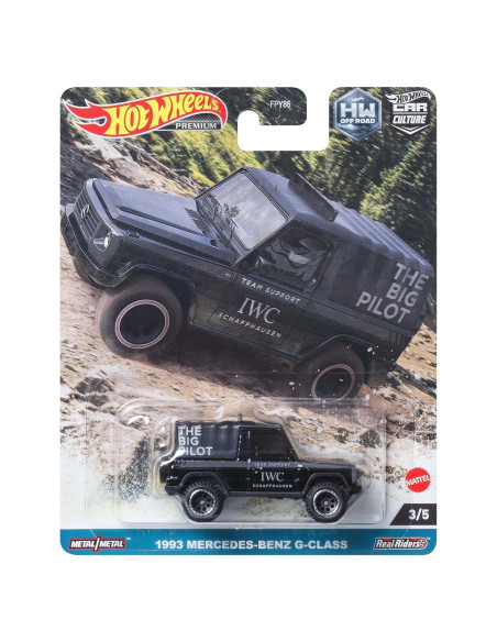Hot Wheels G-Class 1993 Off Road - Mini Auto 3 Años+ Hot Wheels G-Class 1993 Off Road - Mini Auto 3 Años+