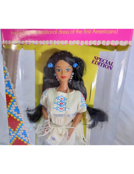 Muñeca Barbie Nativa Americana Edición Especial 33cm Muñeca Barbie Nativa Americana Edición Especial 33cm