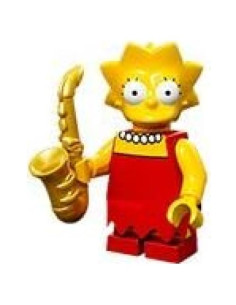 LEGO Minifigura Lisa Simpson 71005 Serie 1 Sellada