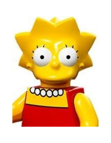 LEGO Minifigura Lisa Simpson 71005 Serie 1 Sellada