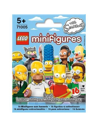 LEGO Minifigura Lisa Simpson 71005 Serie 1 Sellada