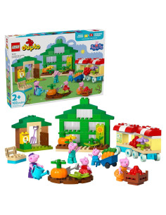 LEGO DUPLO Jardín y Invernadero Peppa Pig 10461 - Juguete 102 Piezas
