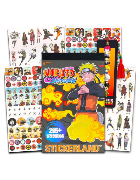 Set de Stickers de Naruto Shippuden - 295+ Stickers Multicolor Set de Stickers de Naruto Shippuden - 295+ Stickers Multicolor