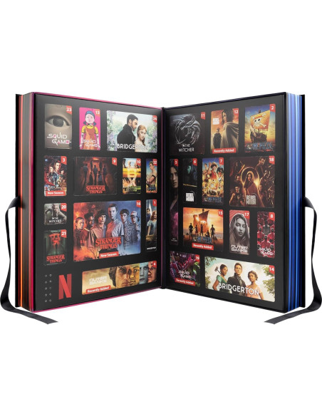 Caja de Regalo Calendario de Adviento Netflix Yume - 24 Artículos Coleccionables Caja de Regalo Calendario de Adviento Netflix Yume - 24 Artículos Coleccionables