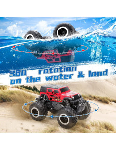 Camión RC Anfibio Todo Terreno JJRC Q127 Impermeable 25.4 cm 2