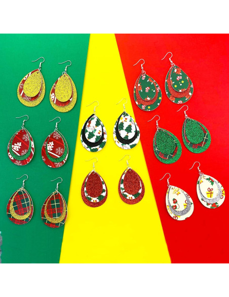 Kit de Fabricación de Pendientes AOUXSEEM 181 Piezas Navidad Kit de Fabricación de Pendientes AOUXSEEM 181 Piezas Navidad