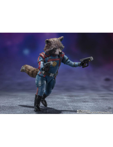 Figura de acción S.H.Figuarts Star Lord y Rocket Raccoon Bandai