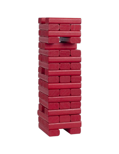 Juego de Apilamiento de Bloques de Madera WE Games 30.48 cm Juego de Apilamiento de Bloques de Madera WE Games 30.48 cm