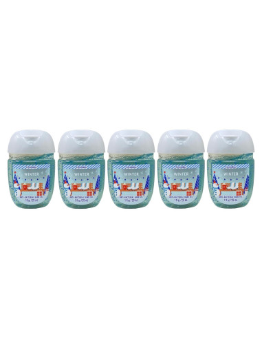 Paquete de 5 Gel Hidratante Mini Bath and Body Works 29 mL