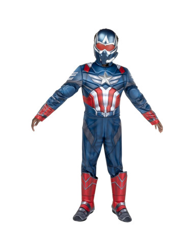 Disfraz Oficial Halloween Joven Marvel Capitán América M