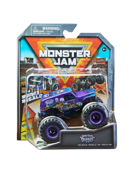 Camión de Juguete Monster Jam Son-uva Digger 1:64 Metal Camión de Juguete Monster Jam Son-uva Digger 1:64 Metal