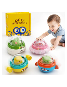 Coches de Juguete Presiona y Ve Dimoarch para Niños 1-3 Años