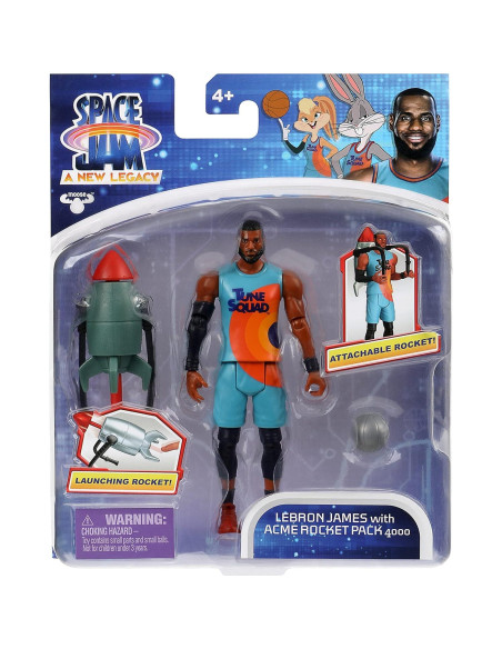 Figura de Acción LeBron James Moose Toys 12.7 cm Space Jam Figura de Acción LeBron James Moose Toys 12.7 cm Space Jam