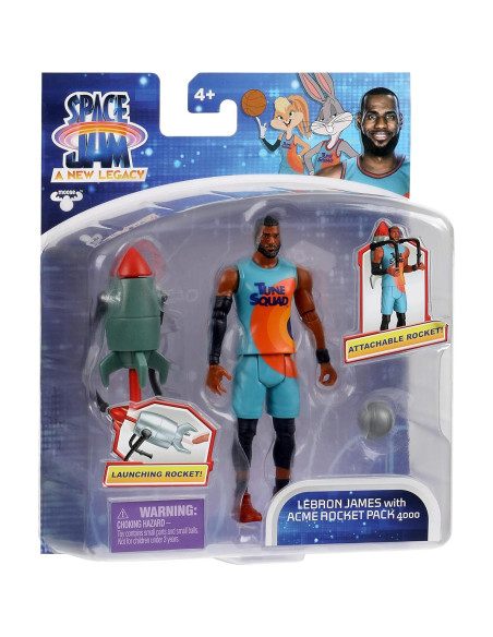 Figura de Acción LeBron James Moose Toys 12.7 cm Space Jam Figura de Acción LeBron James Moose Toys 12.7 cm Space Jam