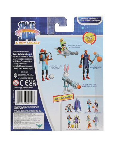 Figura de Acción LeBron James Moose Toys 12.7 cm Space Jam