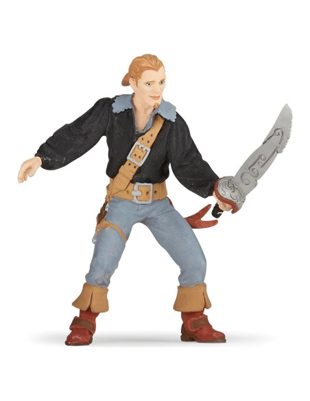 Figura de héroe pirata Papo 15 cm Multicolor Figura de héroe pirata Papo 15 cm Multicolor