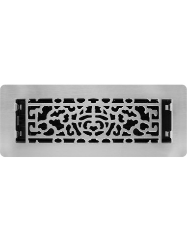 Rejilla de Piso Feng Shui Decor Grates LFGS212-NKL Níquel 2x30 cm